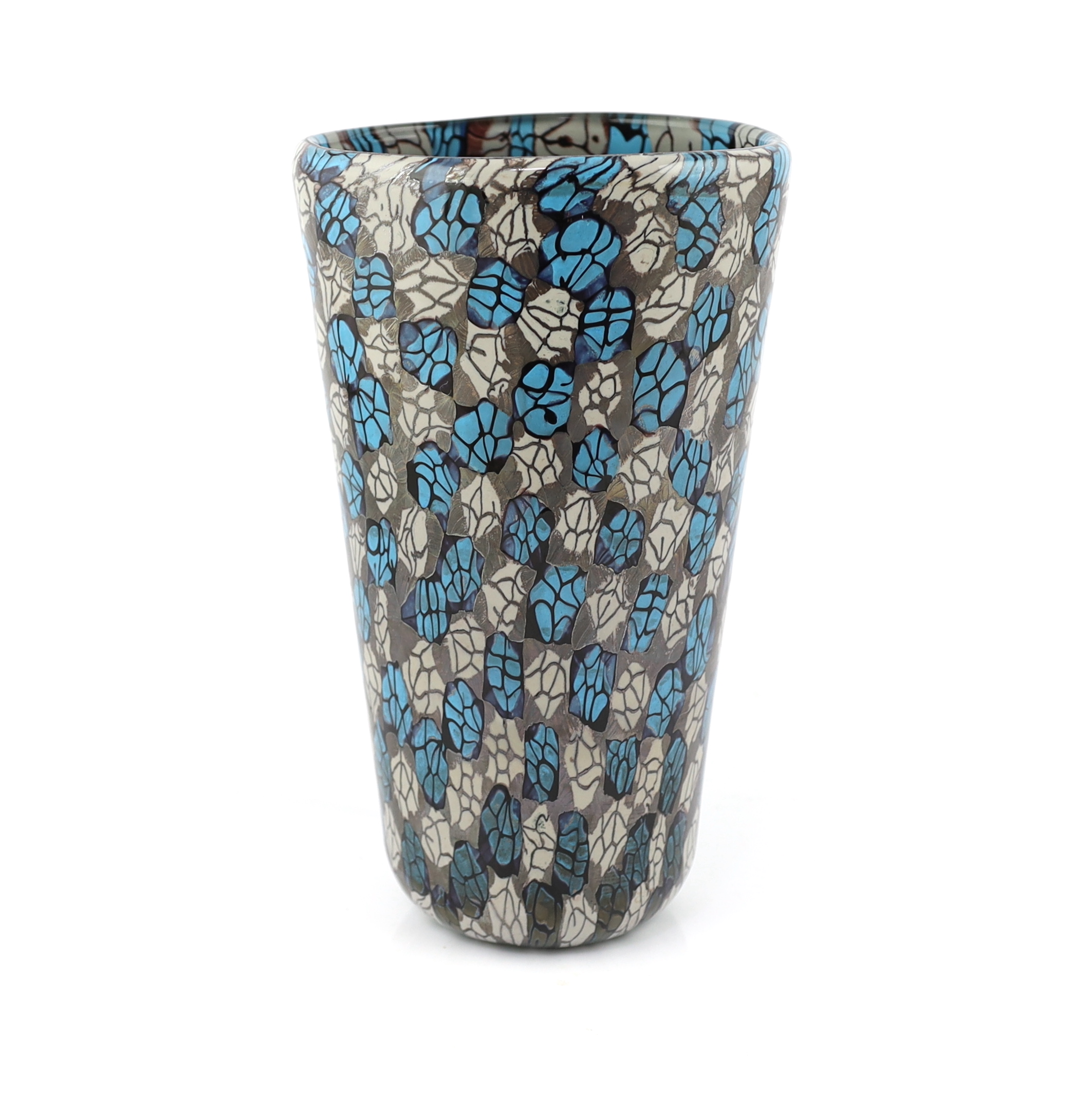 Vittorio Ferro (1932-2012), a Murano glass Murrine vase